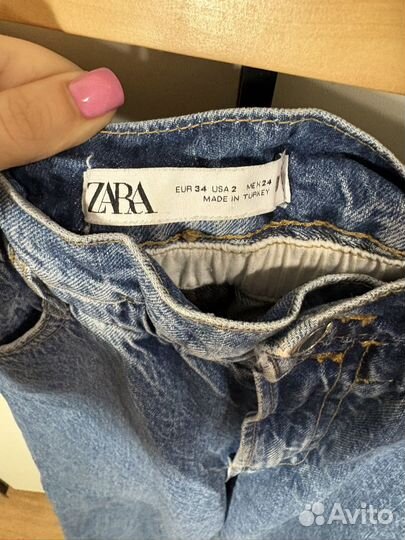 Джинсы zara