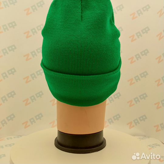 Шапка TikTok embrd, зелёный (3232)