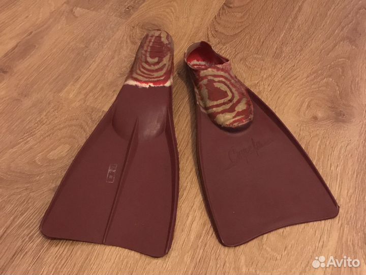 Инвентарь для плавания: мешок+ласты