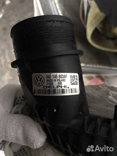 Радиатор интеркуллера vw, audi