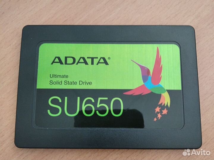 Жесткий диск SDD SATA 2,5, adata SU650,512gb