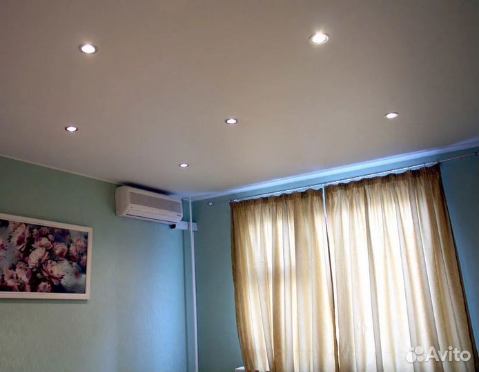 Натяжные потолки