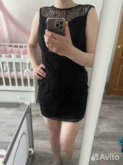 Вечернее платье 40 42 черное