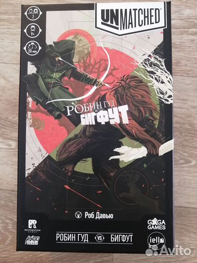 Unmatched настольная игра