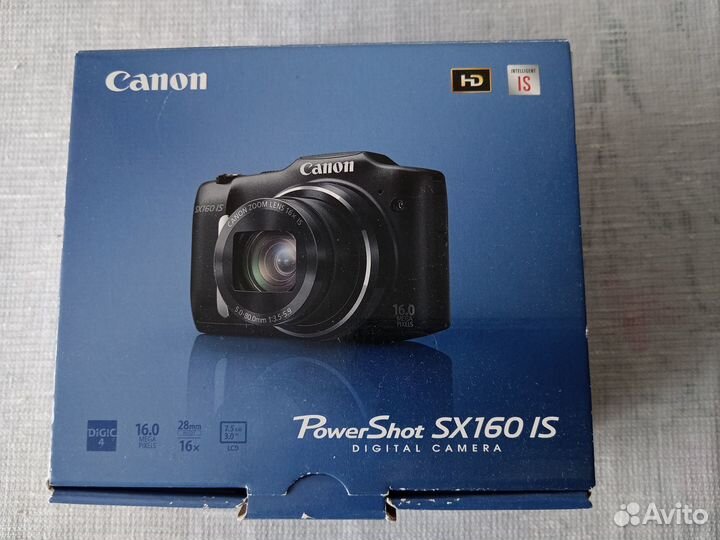 Фотоаппарат Canon SX160IS