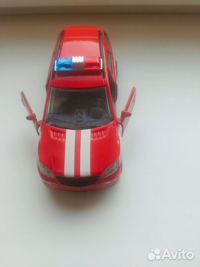 Машинка игрушечная пожарная охрана