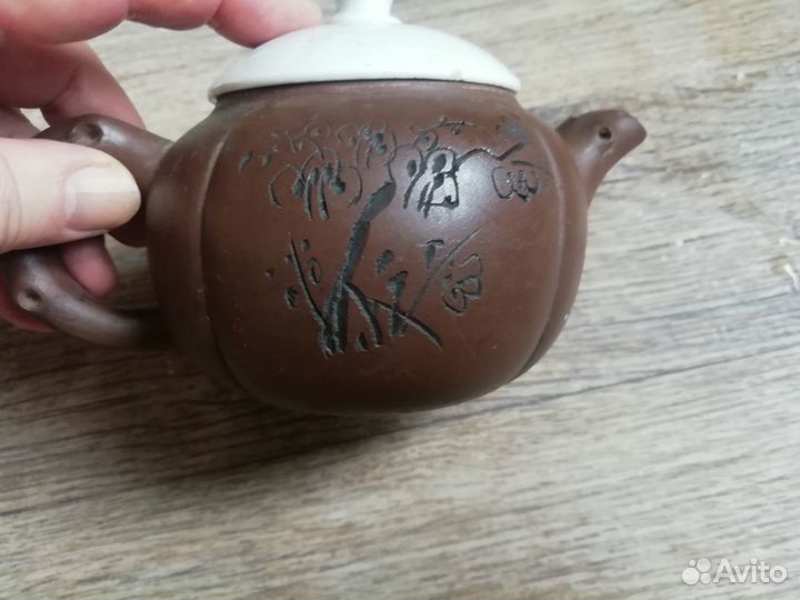 Чайники заварочные советский 1л и китайский 0.2л