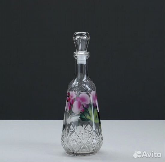 Бокалы, графин и рюмки новый набор