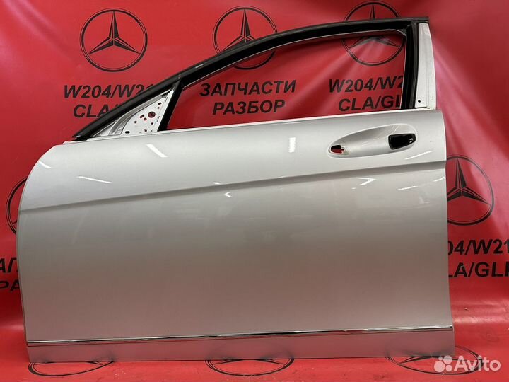 Дверь передняя левая в сборе Mercedes W204 цвет775