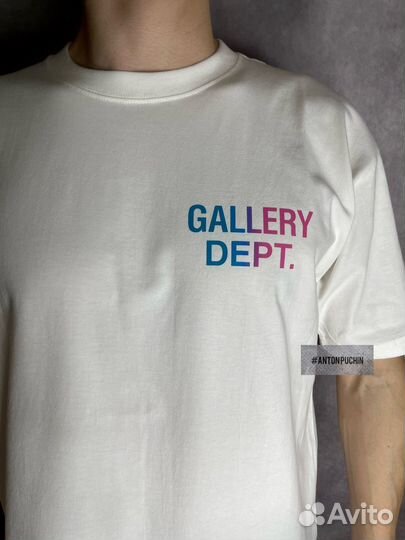 Футболка оверсайз мужская gallery dept