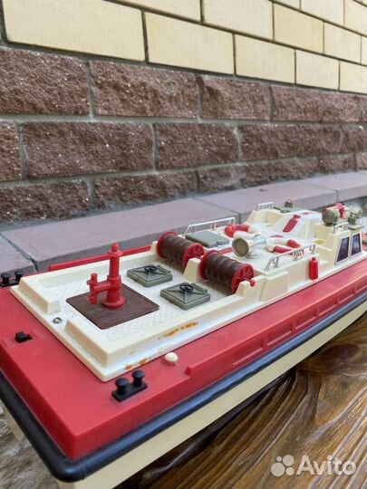 Пожарный катер. Саламандра. ссср. Модель
