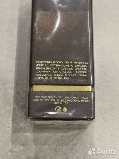 Tom Ford Tobacco Vanille 50 мл