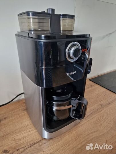 Кофеварка капельная Philips Grind&Brew HD 7762