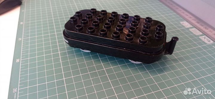 Lego duplo паровоз поезд железная дорога, крышка