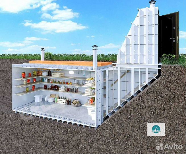 Погреб амбар