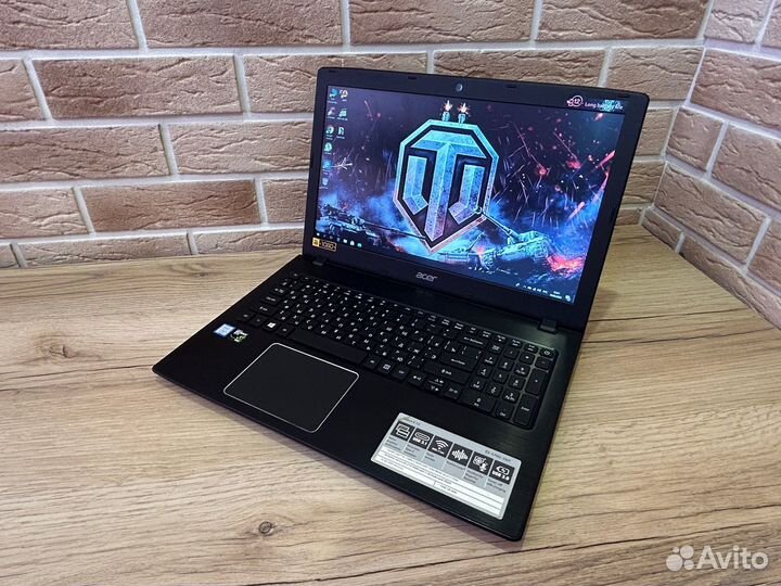 Геймерский acer E5-575G(core I5-7200U+GTX950M-2GB)
