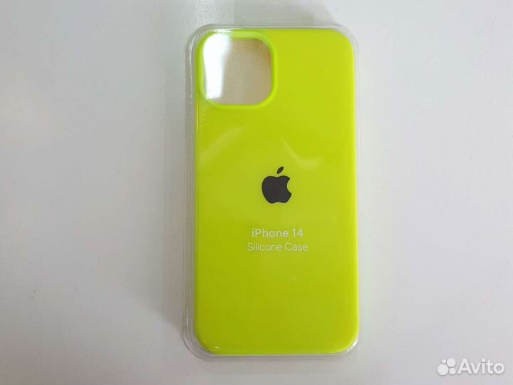 Чехол на iPhone 14 Салатовый