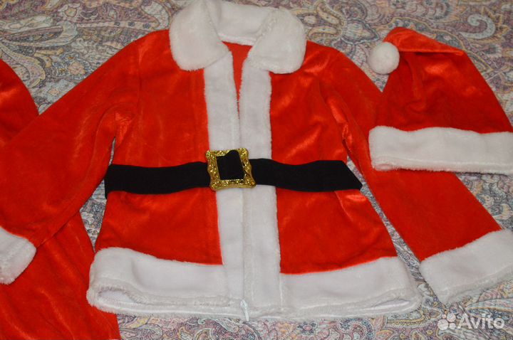 Костюм Санта-клаус на мальчика размер 122