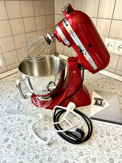 Планетарный миксер kitchenaid artisan 4.8 Л