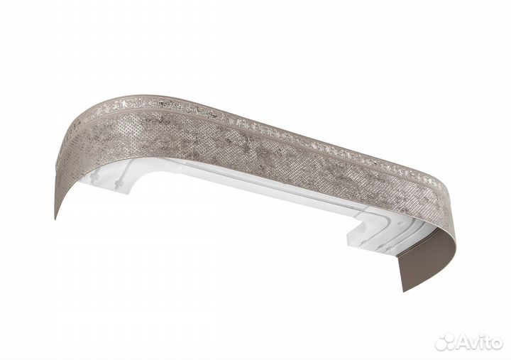 Карниз трехрядный с поворотами Виват 300 см