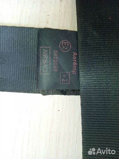 Ремни безопасности передние на пежо 407 2.0