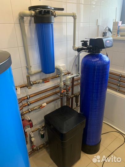 Умягчение воды. Фильтр для воды. Комплект