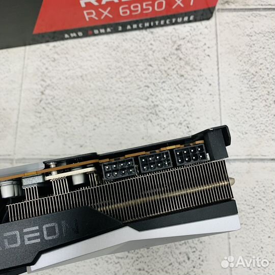 RX 6950 XT 16GB MSI gamin trio X полный комплект