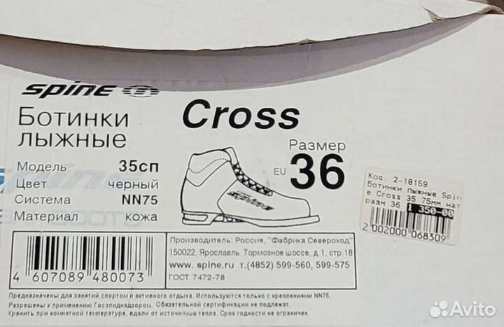 Лыжи беговые с ботинками