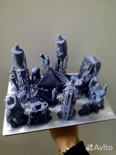 3D печать из пластика (SLA / DLP / FDM)