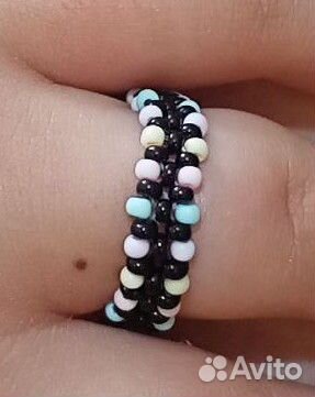 Кольца из бисера