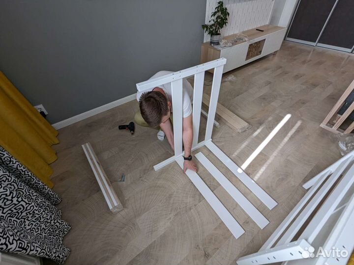 Сборка детской кровати от фирмы 