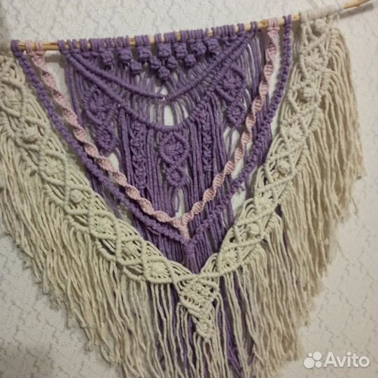 Настенное панно макраме