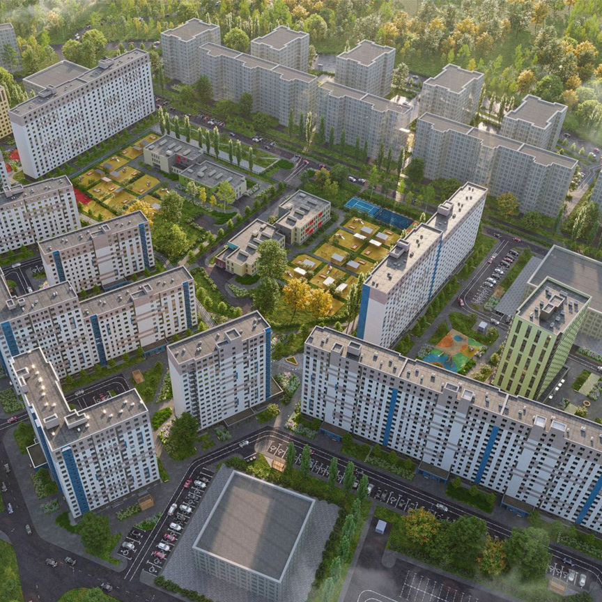 1-к. квартира, 31,8 м², 8/16 эт.