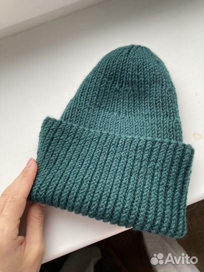 Шапка женская вязаная ручная работа