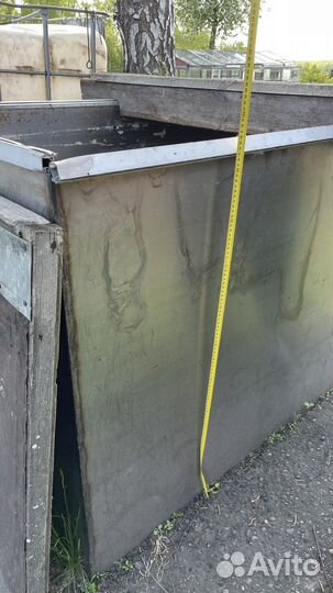 Бак под воду из нержавейки