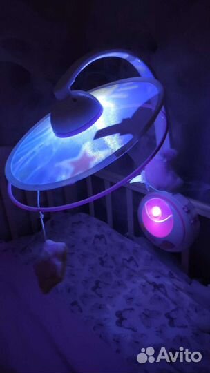 Мобиль на кроватку chicco для девочки