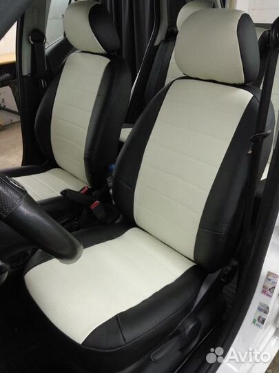 Авточехлы из экокожи на Skoda Fabia 2 от Автопилот