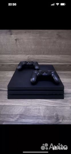 Sony playstation 4 pro 1tb 7208+2геймпада+12игр