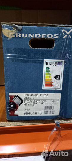 Насос циркуляционный Grundfos UPS 50-30F,ups40-30F