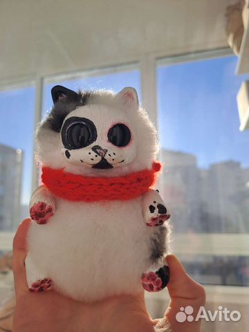 Игрушка в смешанной технике фурсьют