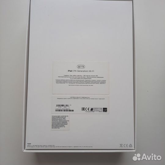 iPad 7 32 гб 2019 запчасти