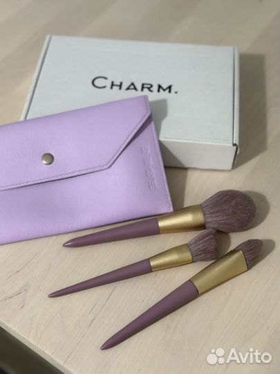 Кисти для макияжа + чехол, новые