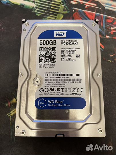 Western Digital WD5000aakx 500 Гб