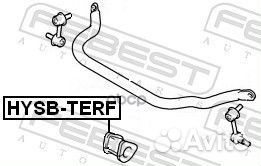 Втулка стабилизатора hysb-terf