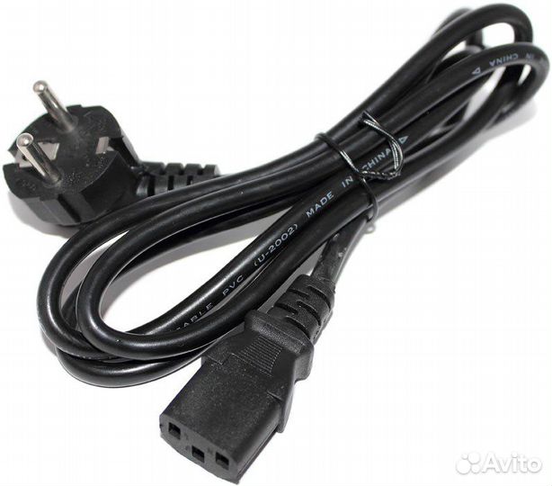 Кабель питания для компьютера 220V длина 1,2 метра