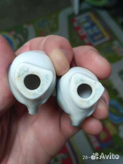 Фарфоровые миниатюрные керамические фигурки птичек