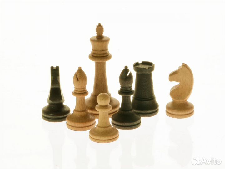 Шахматные фигуры Российские №2, утяжеленные