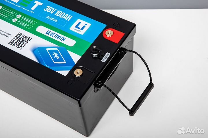 Аккумулятор lifepo4 36V 100Ah Bluetooth