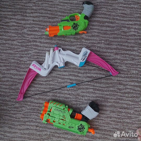 Пистолеты нерфы