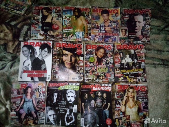 Журналы музыкальные «bravo» 50 разных
